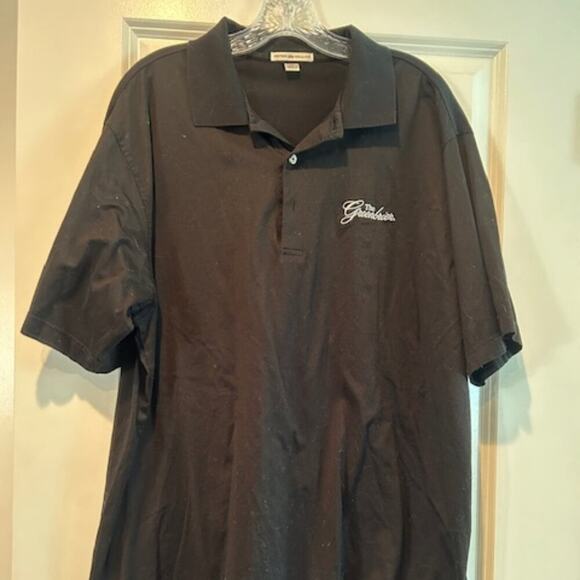 Peter Millar Black Polo from The Greenbrier - XL - Picture 1 of 2